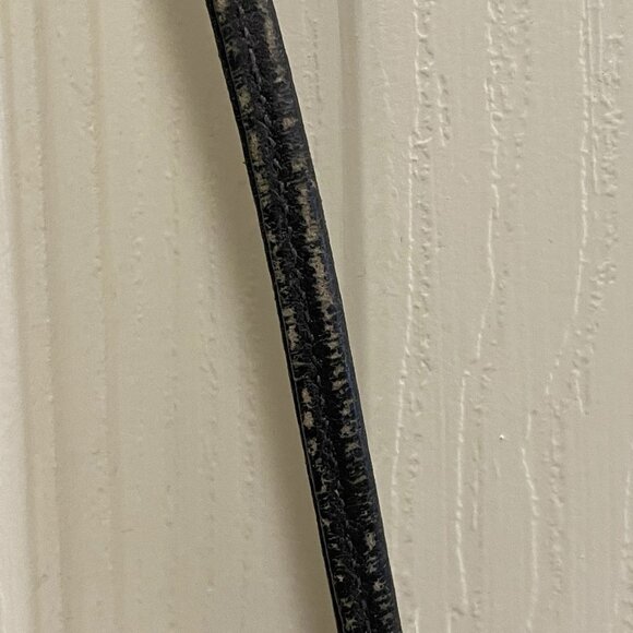 VTG GUCCI PVC Leather GG Supreme Crossbody Shoulder Bag Black Serial 89-02-068 - Picture 11 of 13